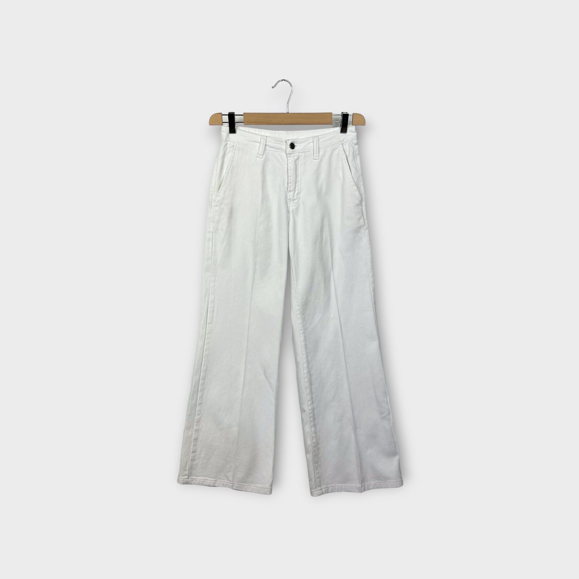 images/virtuemart/product/HELLEH Pantaloni donna modello palazzo in tela Bull di cotone colore bianco 1.jpg