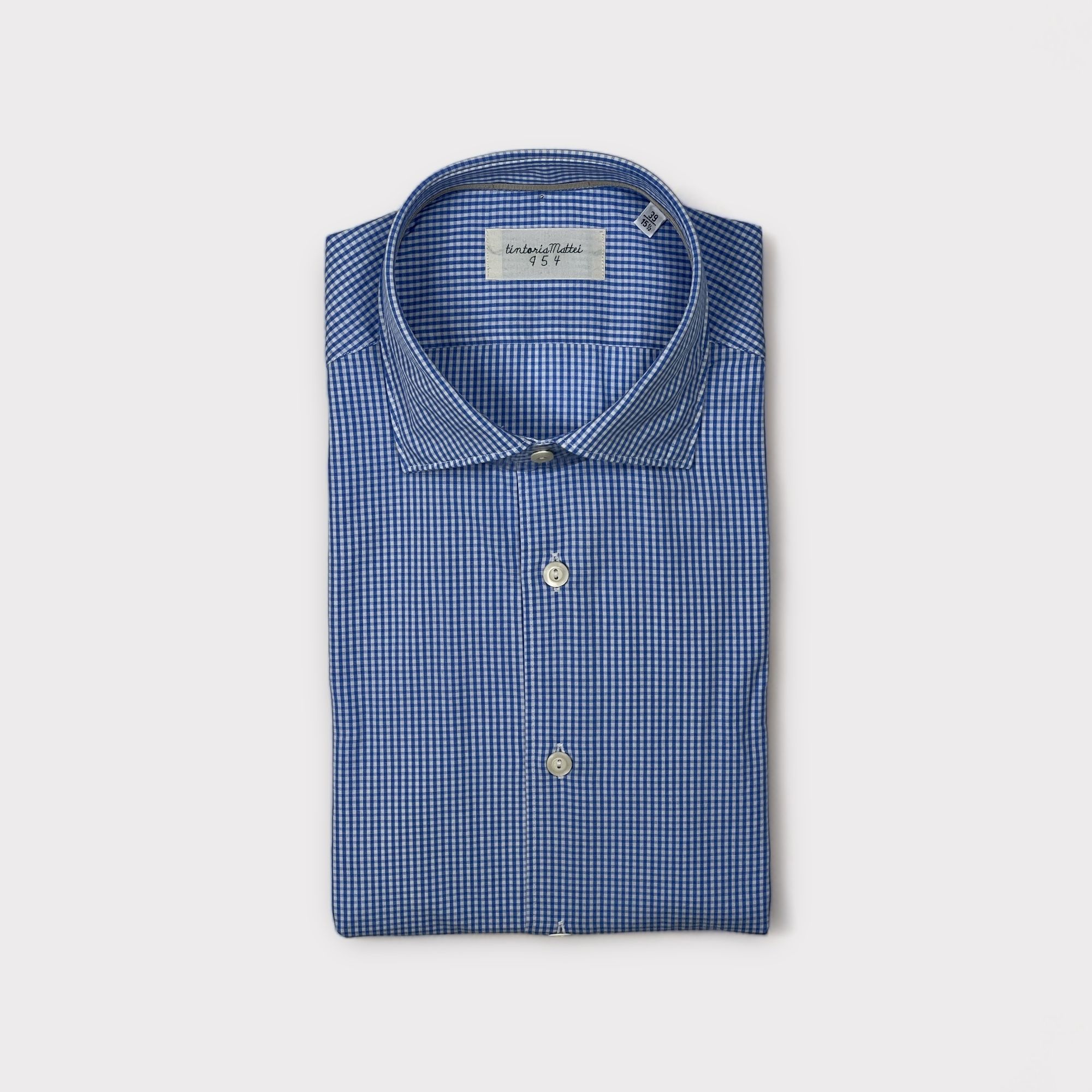 images/virtuemart/product/Tintoria Mattei camicia lavata quadri azzurri 1.jpg