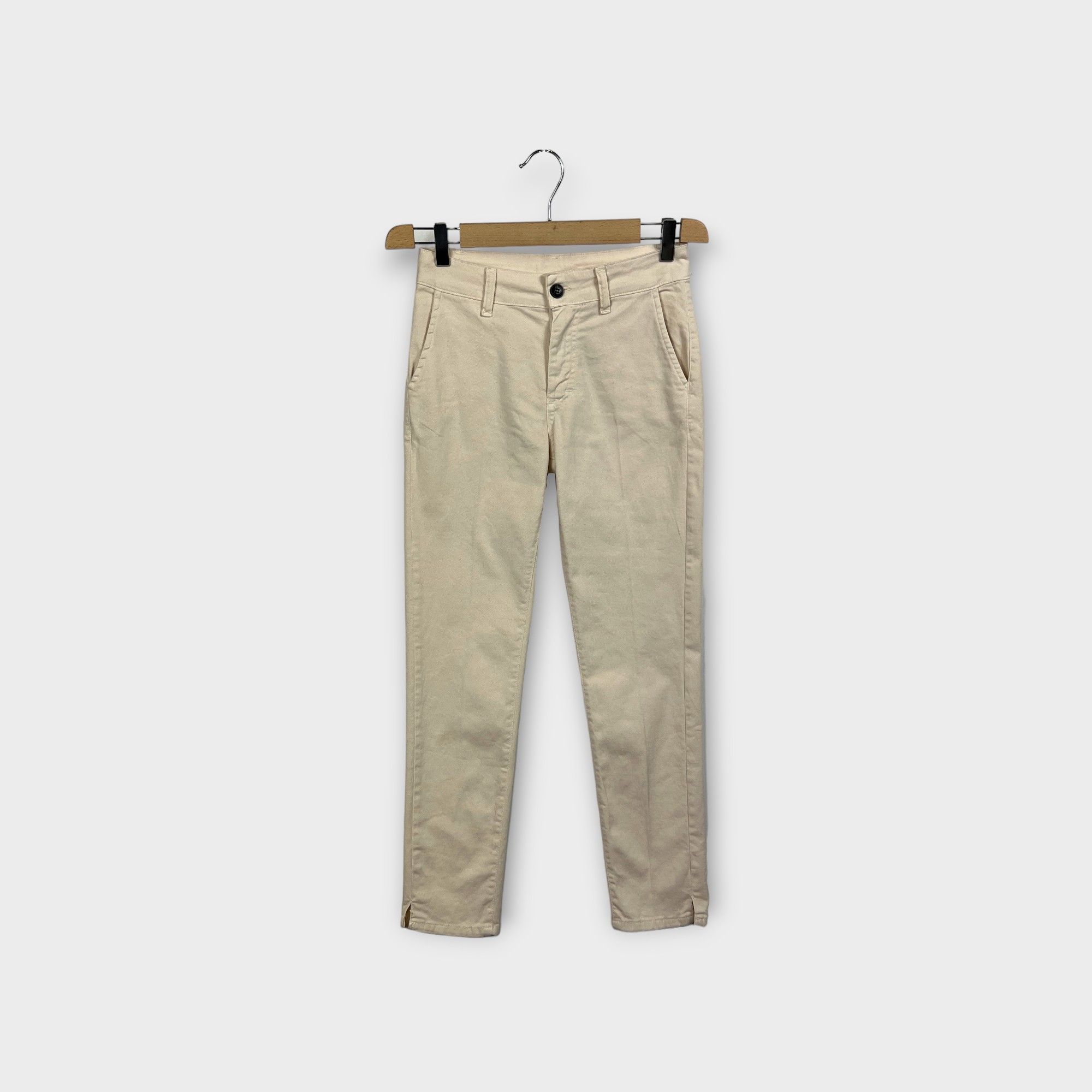 HELLEH - Pantaloni "New York" in cotone smerigliato